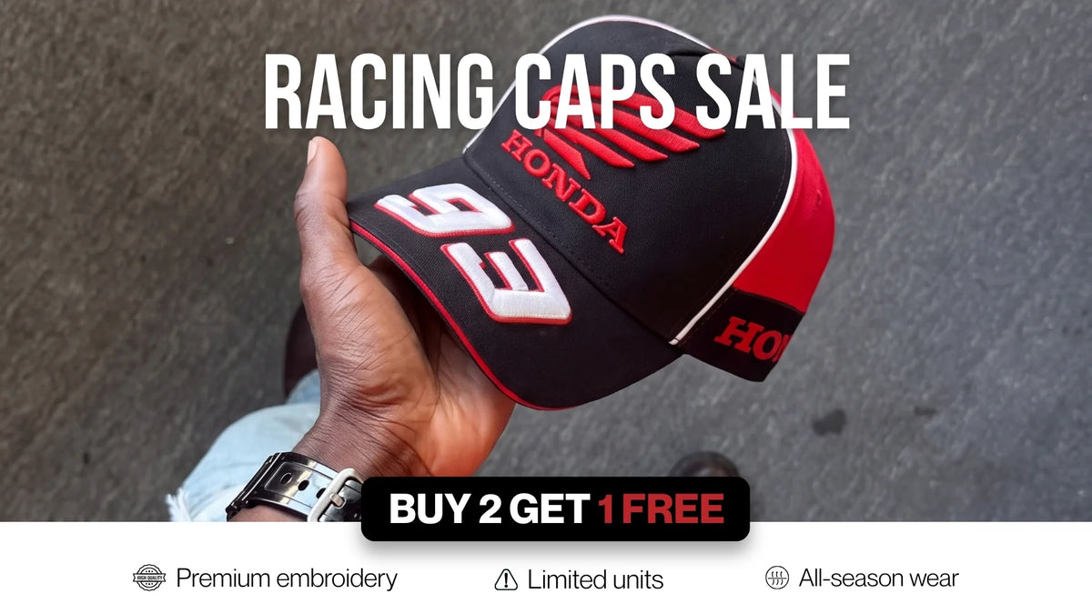 Racing caps sale: Honda 93 embroidered racing cap, buy 2 get 1 free at Vettura Racing