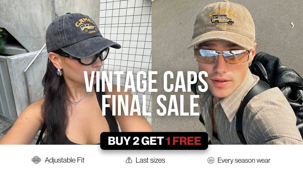 Vintage caps final sale: washed vintage caps, buy 2 get 1 free at Vettura Racing