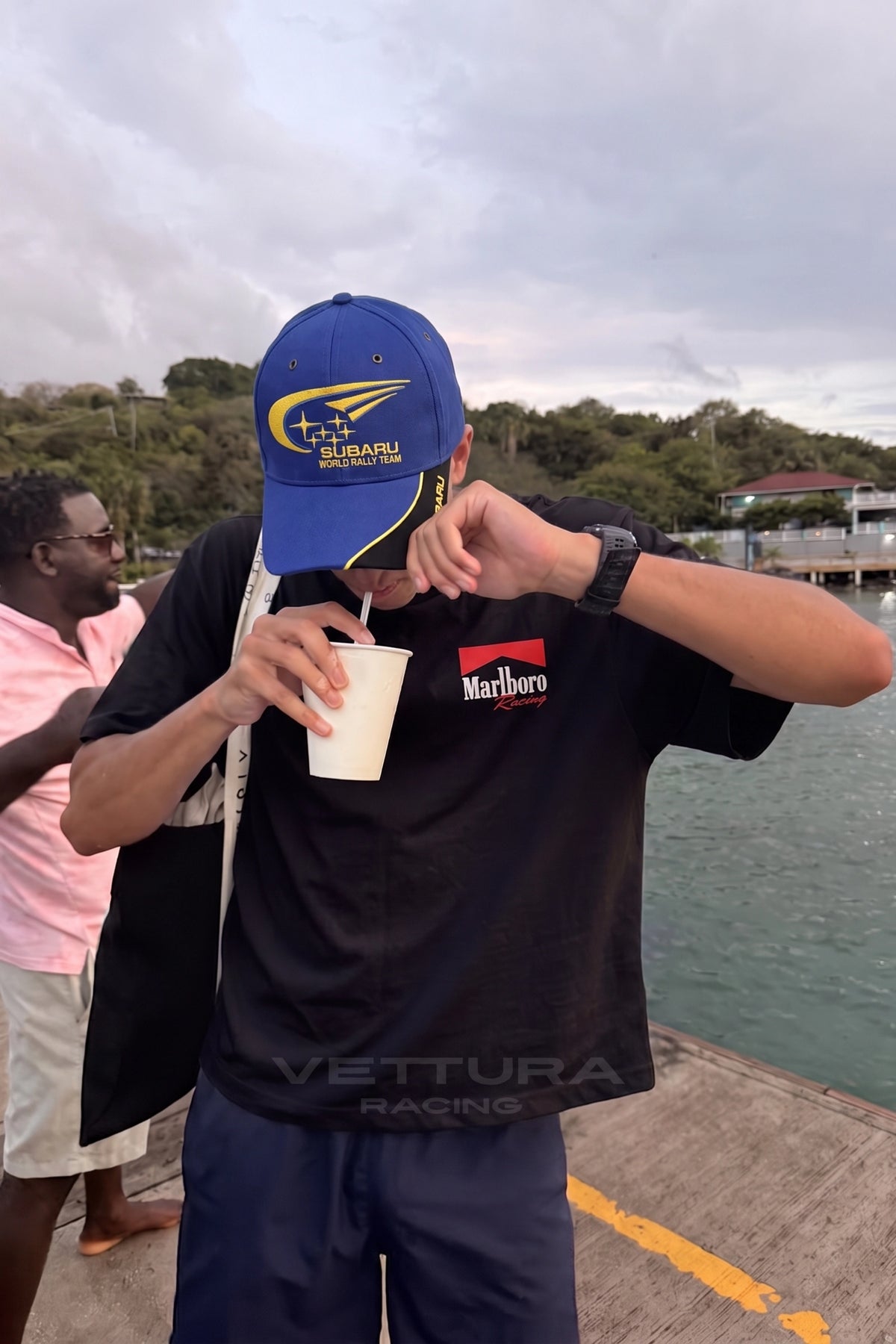Marlboro Racing F1 tee worn on the street